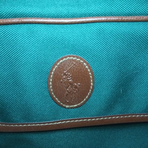 Vintage Men's Polo Ralph Lauren Green Canvas Toiletry Bag - Picture 2 of 10